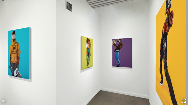 Fahamu Pecou, Installation view

