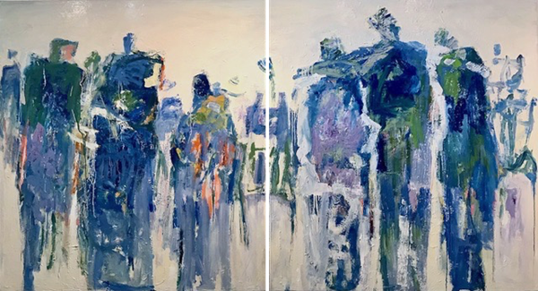 Walter Redondo
Untitled, 54 x 50 in. ea.