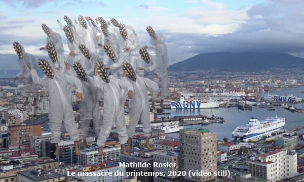 Mathilde Rosier, Le massacre du printemps, 2020 (video still).