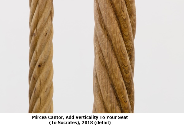 Mircea Cantor, Add Verticality To Your Seat (To Socrates), 2018 (detail)