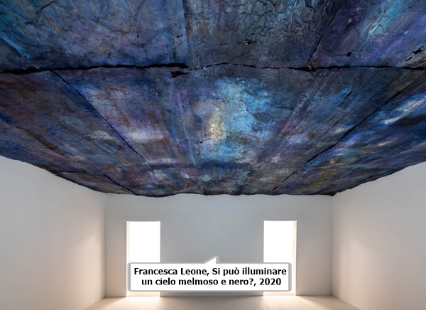 Francesca Leone, Si può illuminare un cielo melmoso e nero?, 2020 