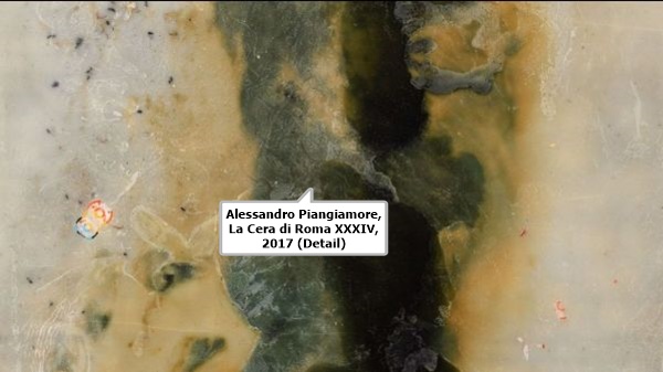 Alessandro Piangiamore, La Cera di Roma XXXIV, 2017 (Detail)