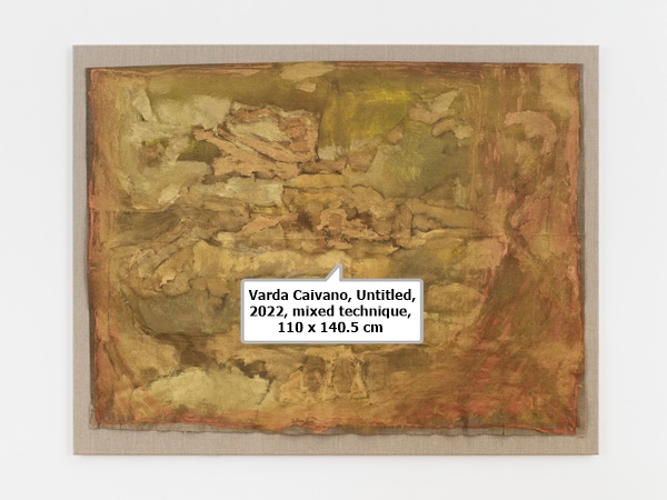 Varda Caivano, Untitled, 2022, mixed technique, 110 x 140.5 cm 