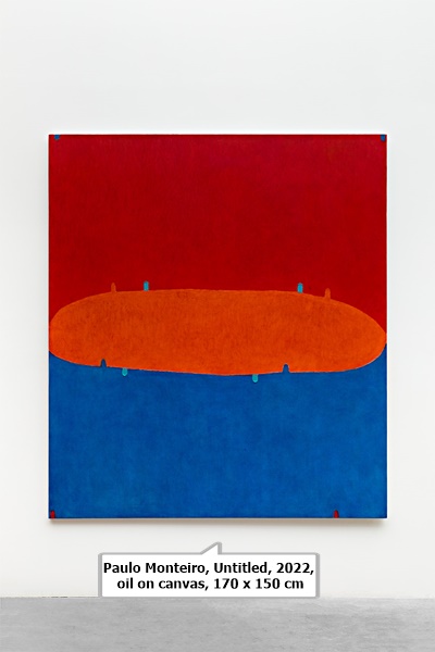 Paulo Monteiro, Untitled, 2022, oil on canvas, 170 x 150 cm
