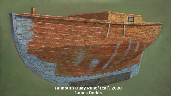 Falmouth Quay Punt ‘Teal’, 2020
James Dodds