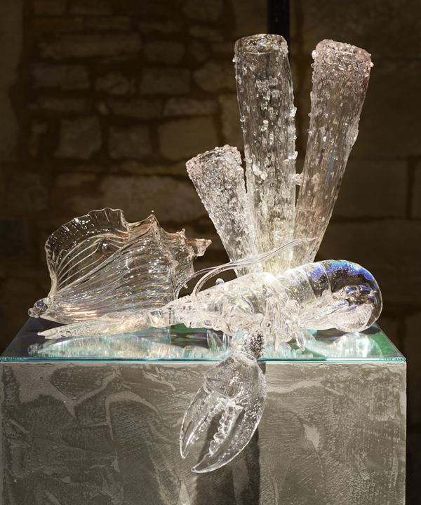 BLEACH 1
Blown, sculpted glass, MDF, PVC , acrylic