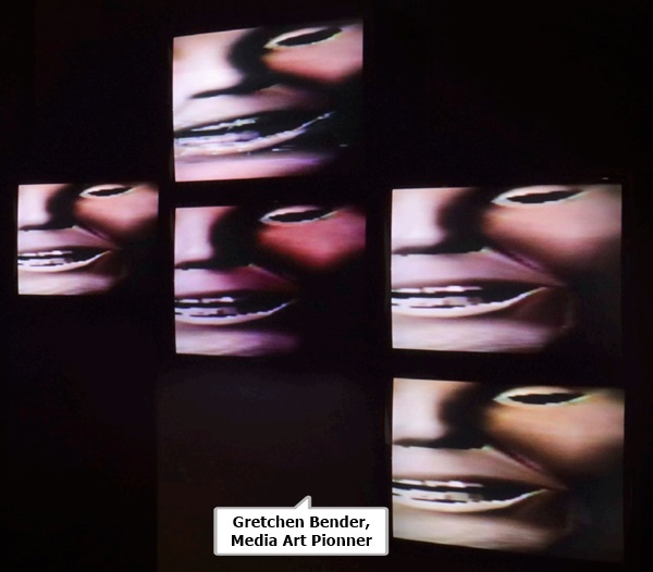 Gretchen Bender, 
Media Art Pionner