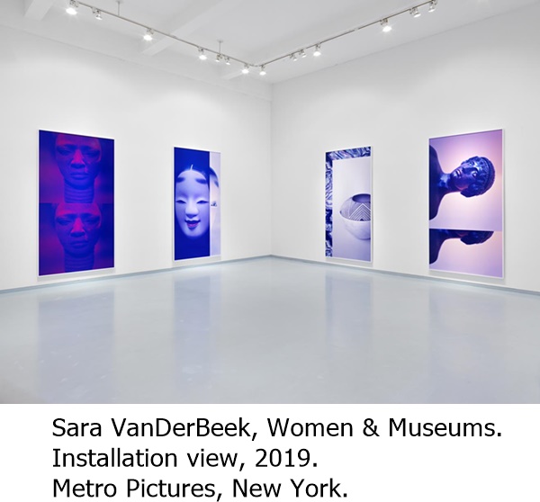 Women & Museums. Installation view, 2019. Metro Pictures, New York.