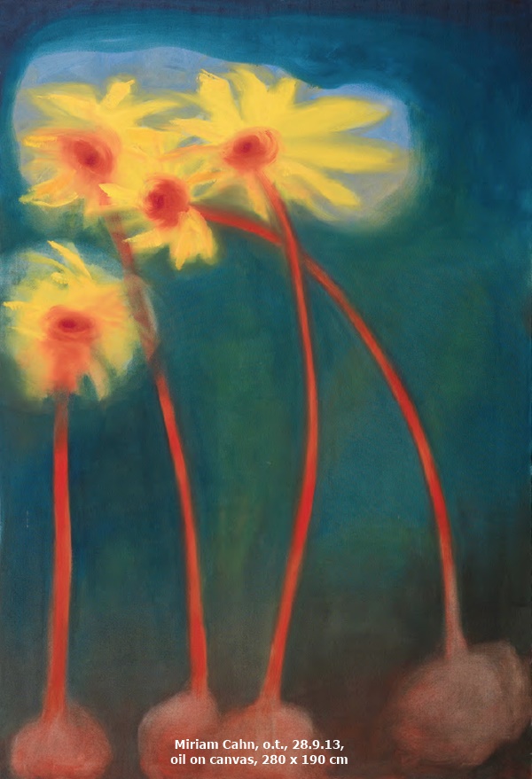 Miriam Cahn, o.t., 28.9.13, oil on canvas, 280 x 190 cm

