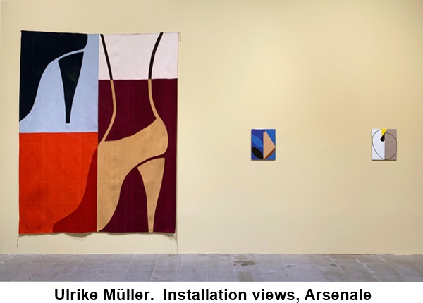 Ulrike Müller.  Installation views, Arsenale 