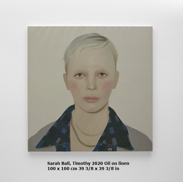Sarah Ball
Timothy
2020
Oil on linen
100 x 100 cm
39 3/8 x 39 3/8 in