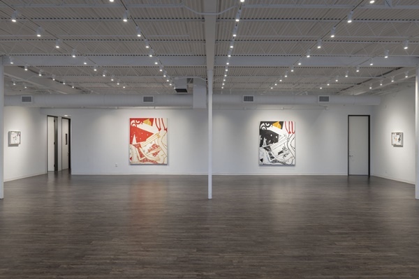 Knox Martin : RED AND BLACK