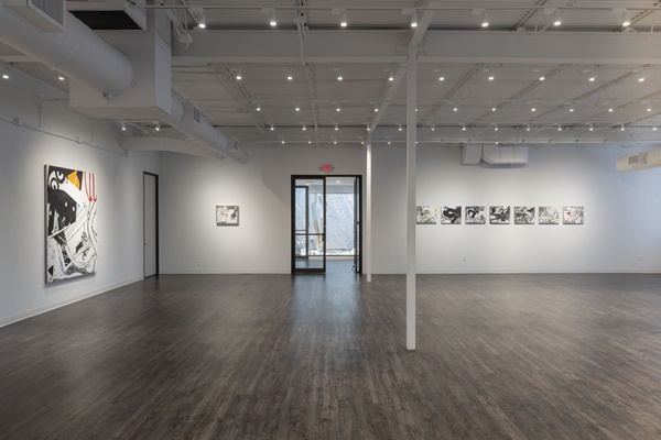 Knox Martin : RED AND BLACK