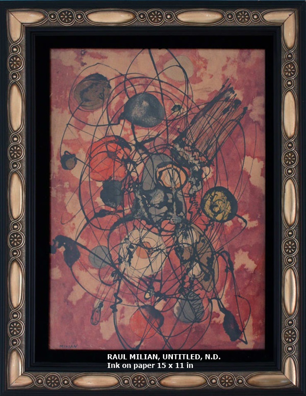 RAUL MILIAN
UNTITLED, N.D.
Ink on paper
15 x 11 in