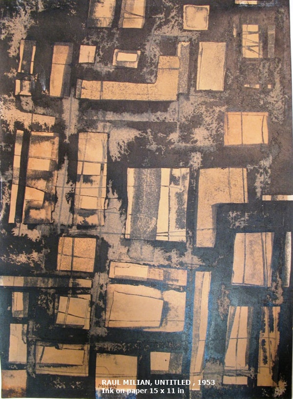 RAUL MILIAN
UNTITLED , 1953
Ink on paper
15 x 11 in
