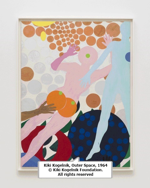 Kiki Kogelnik, Outer Space, 1964 © Kiki Kogelnik Foundation. All rights reserved