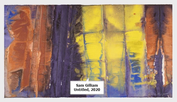 Sam Gilliam
Untitled, 2020
