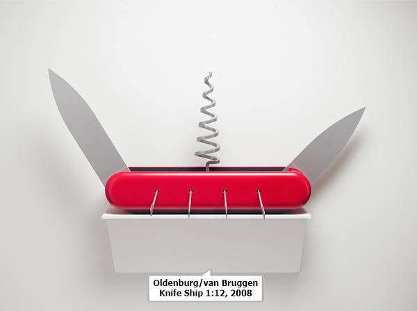 Oldenburg/van Bruggen
Knife Ship 1:12, 2008