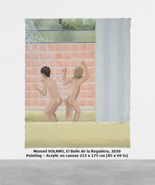 Manuel SOLANO
El Baile de la Regadera, 2020
Painting – Acrylic on canvas
215 x 175 cm (85 x 69 in)