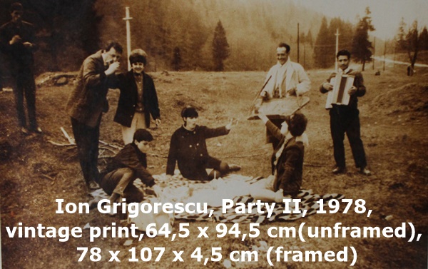Ion Grigorescu, Party II, 1978, vintage print, 64,5 x 94,5 cm (unframed), 78 x 107 x 4,5 cm (framed)