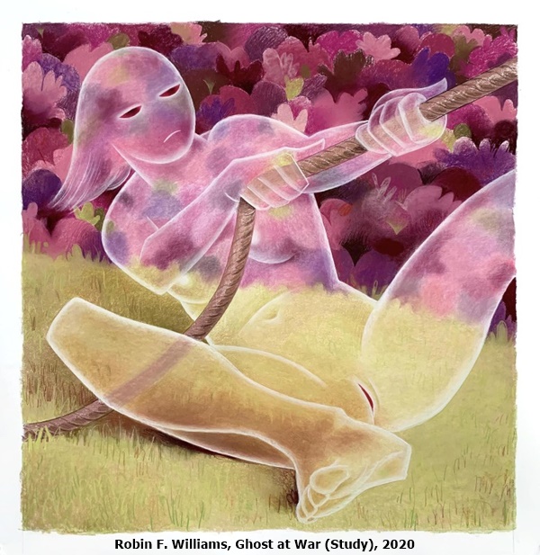 Robin F. Williams, Ghost at War (Study), 2020