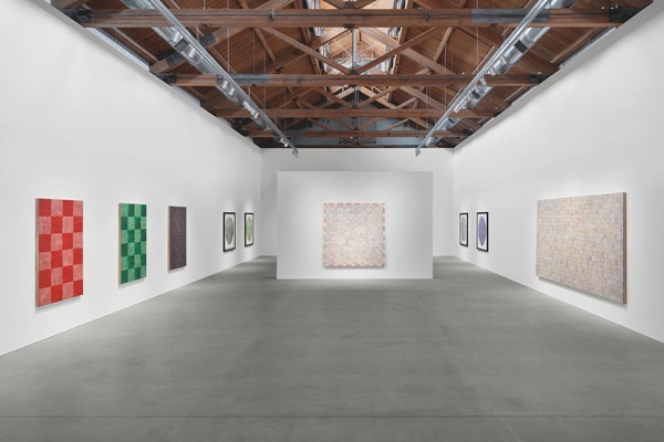 McArthur Binion, DNA:Work and the Under:Conscious Drawings installation view, 2020