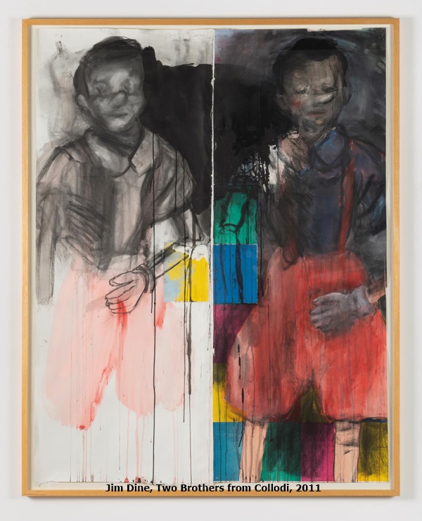 Jim Dine, Two Brothers from Collodi, 2011