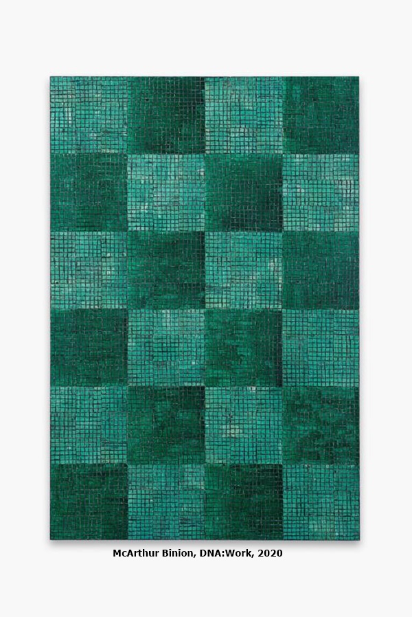 McArthur Binion, DNA:Work, 2020