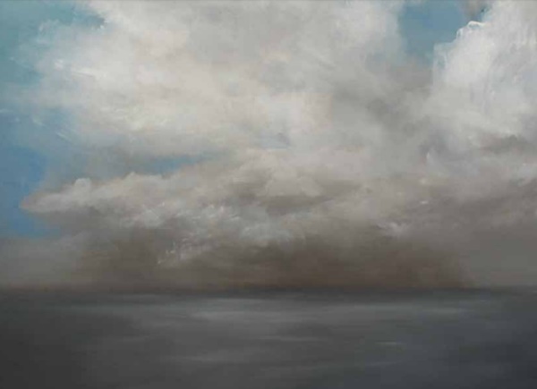 Oltremare, 2019
olio su tela
cm 200 x 200