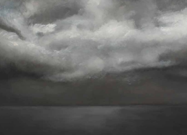 Oltremare, 2019
olio su tela
cm 200 x 200