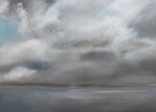 Oltremare, 2019
olio su tela
cm 200 x 200