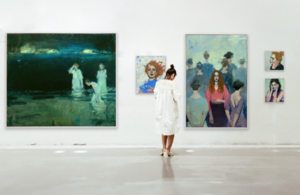 Malcolm Liepke,New painting 