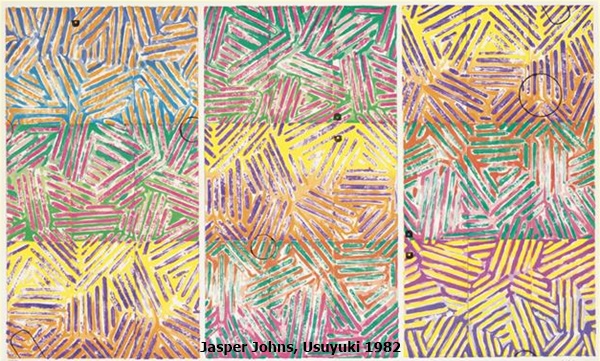 Jasper Johns, Usuyuki 1982