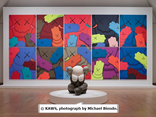  © KAWS, photograph by Michael Biondo.
