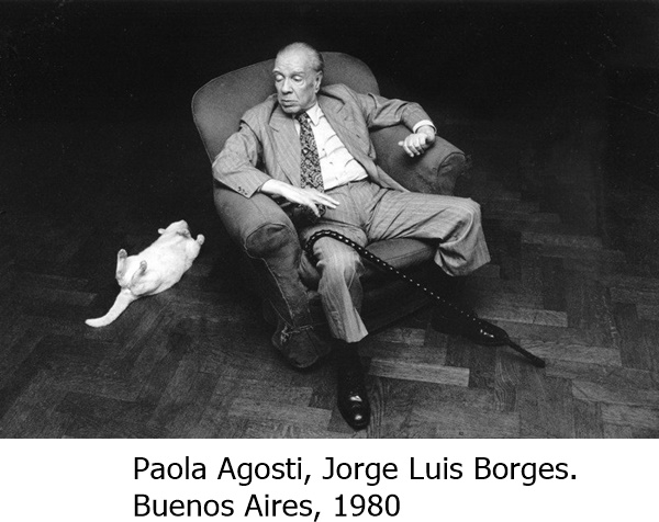 Paola Agosti, Jorge Luis Borges. 
Buenos Aires, 1980