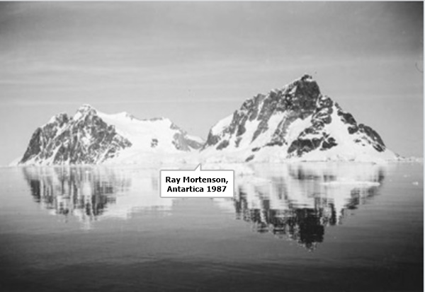 Ray Mortenson, Antartica 1987