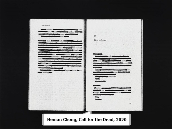 Heman Chong, Call for the Dead, 2020
 