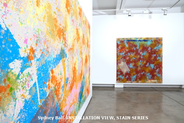 Sydney Ball, INSTALLATION VIEW, STAIN SERIES
