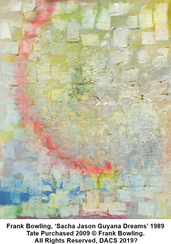 Frank Bowling <em>Barticaborn I 1967 Lowinger Family Collection &copy; Frank Bowling. All Rights Reserved, DACS 2019​