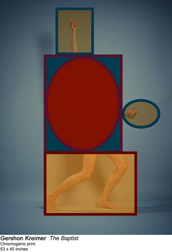 Genshon Kreimer, The Baptist  Chromogenic print 53x40 inches