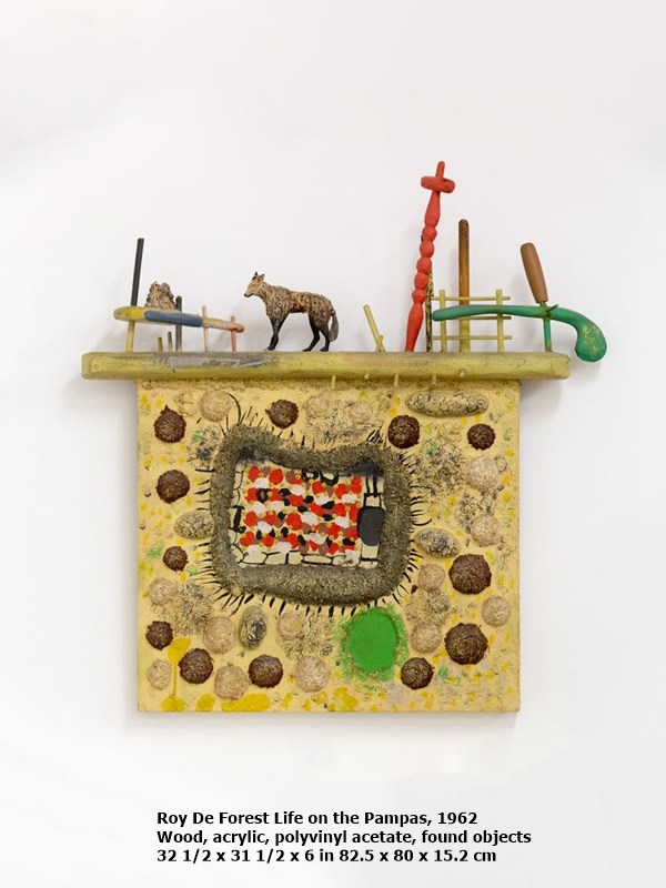 Roy De Forest: Untitled 1976 Acrylic on paper
23.75h x 18w in(60.33h x 45.72w cm.)