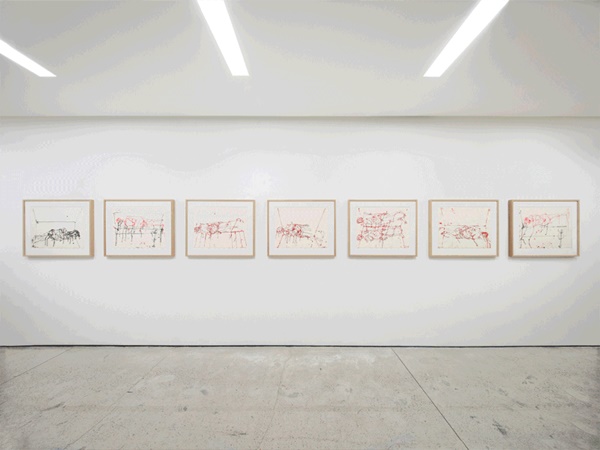 Georg Baselitz Installation view