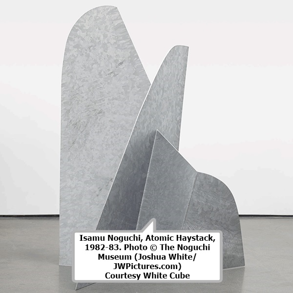 Isamu Noguchi, Atomic Haystack, 1982-83. Photo © The Noguchi Museum (Joshua White/JWPictures.com) Courtesy White Cube