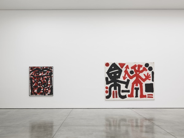 A.R. Penck, Installation view