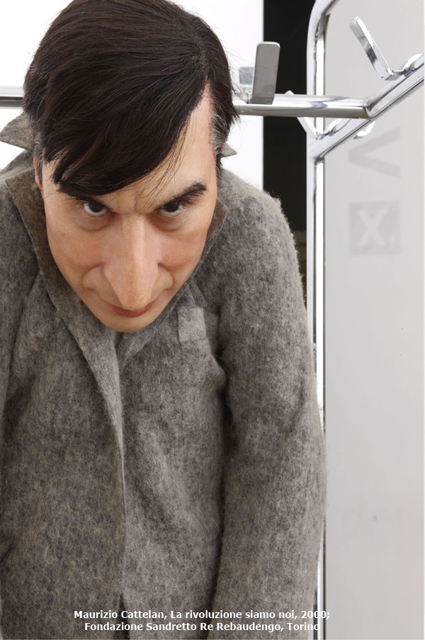 Maurizio Cattelan, La rivoluzione siamo noi, 2000; Fondazione Sandretto Re Rebaudengo, Torino
