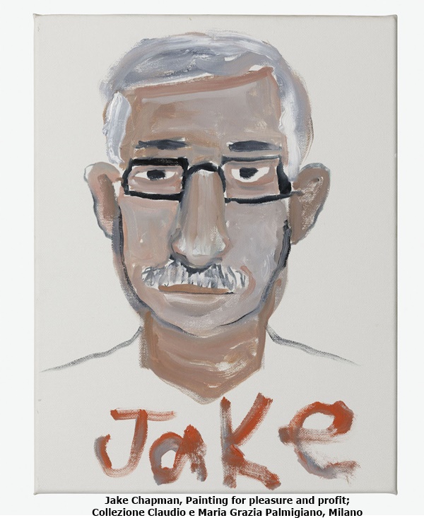 Jake Chapman, Painting for pleasure and profit; Collezione Claudio e Maria Grazia Palmigiano, Milano