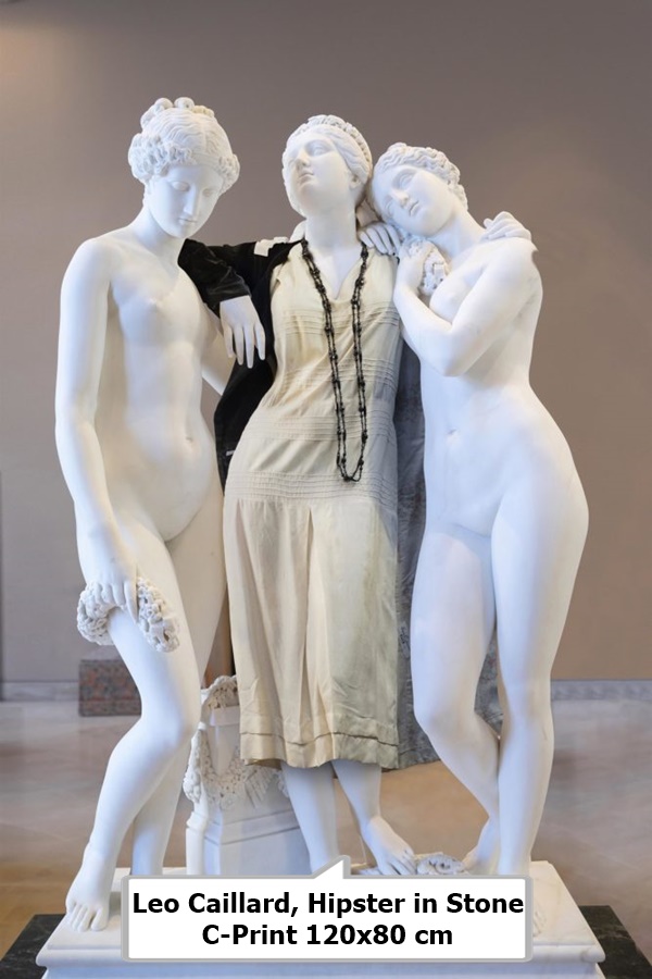 Leo Caillard, Hipster in Stone C-Print 120x80 cm