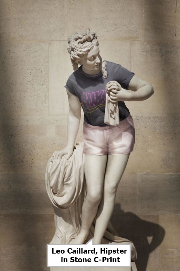 Leo Caillard, Hipster in Stone C-Print 